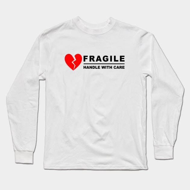 Fragile Heart 01 Long Sleeve T-Shirt by kaitokid